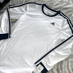 Adidas Climalite Boys Long Sleeve Shirt